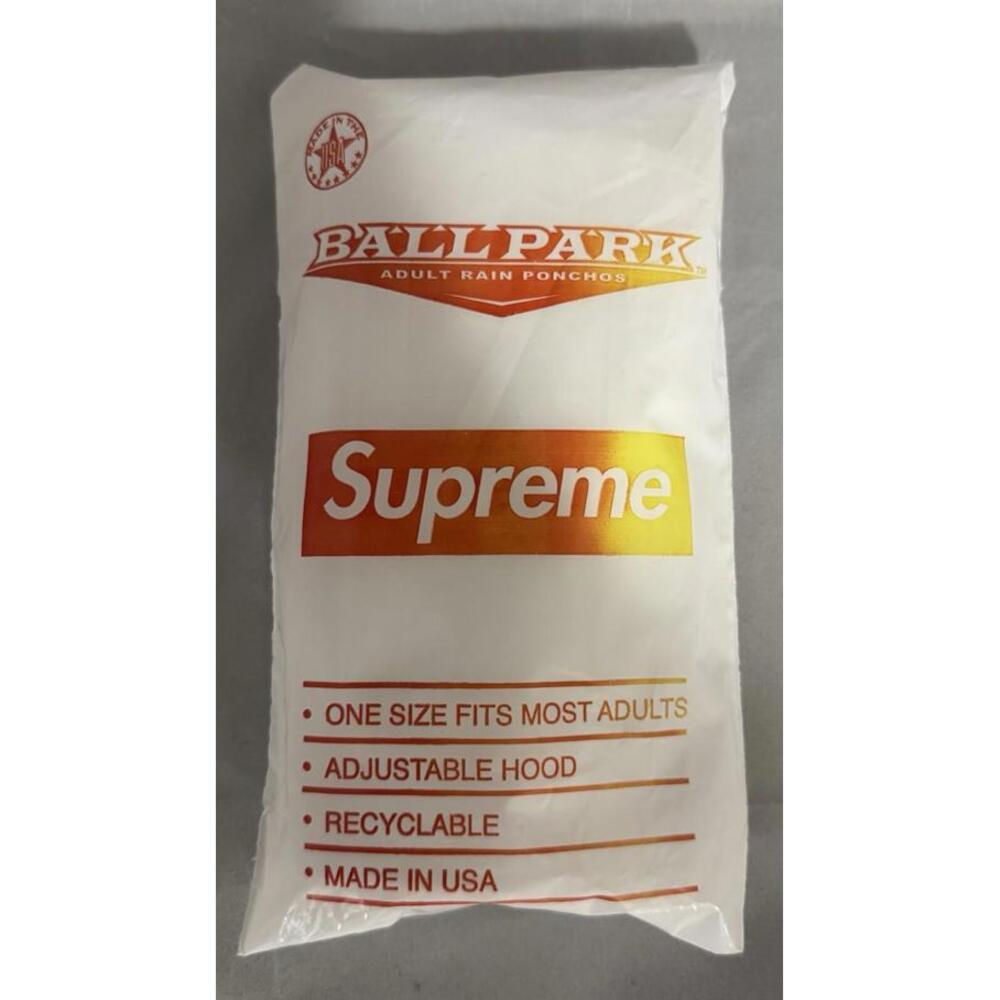 Supreme Ballpark Rain Poncho Box Logo SS20